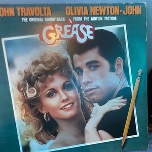 VINTAGE GREASE VINYL RECORD